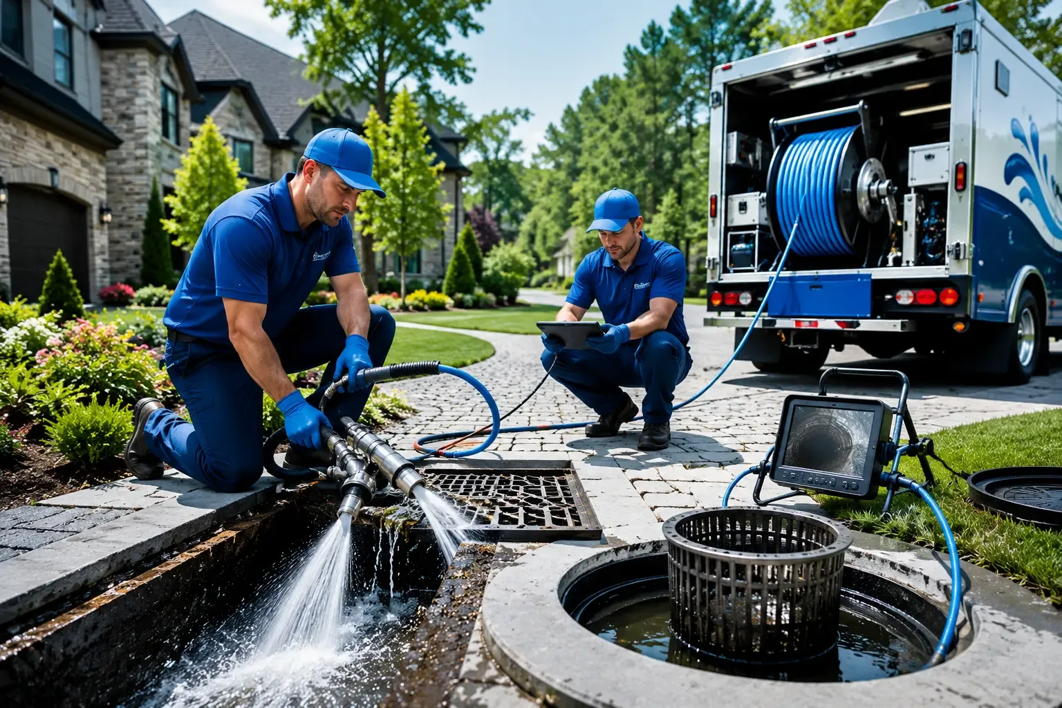 Local outdoor drain cleaning professionals in Rock Falls, IA